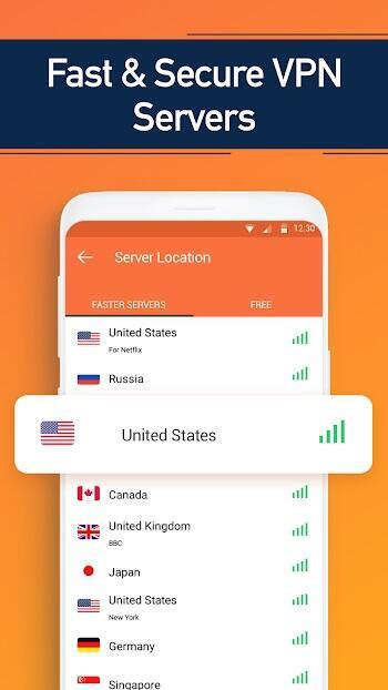 Turbo VPN Mod ภาพหน้าจอ 3