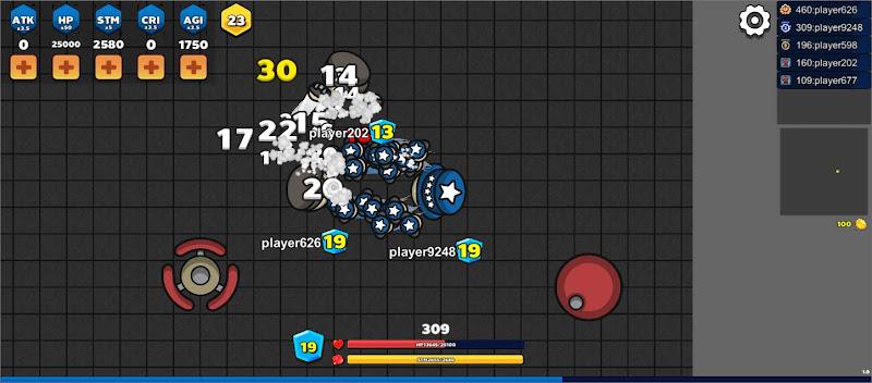 Pung.io - 2D Battle Royale Capture d'écran 1