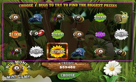 Big Money Bugs Slots Captura de tela 3