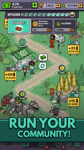 Bud Farm: Idle Tycoon Mod Capture d'écran 0