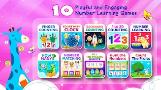 Learn Numbers 123 - Kids Games ဖန်သားပြင်ဓာတ်ပုံ 2