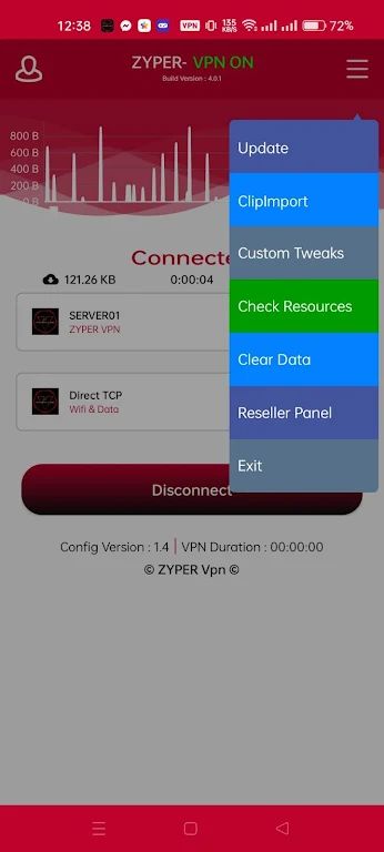 ZYPER VPN Скриншот 2