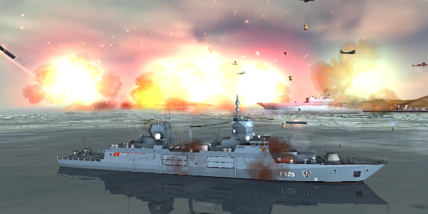 Warship Battle ဖန်သားပြင်ဓာတ်ပုံ 0