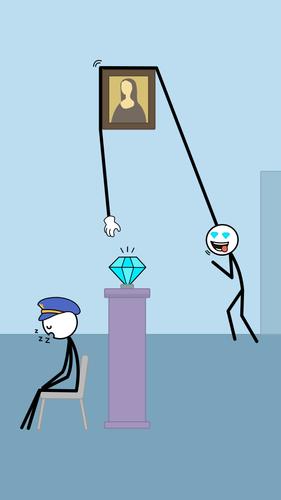 Stealing Puzzle: Robber Games Скриншот 1