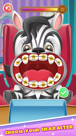 Doctor Dentist Game Tangkapan skrin 1