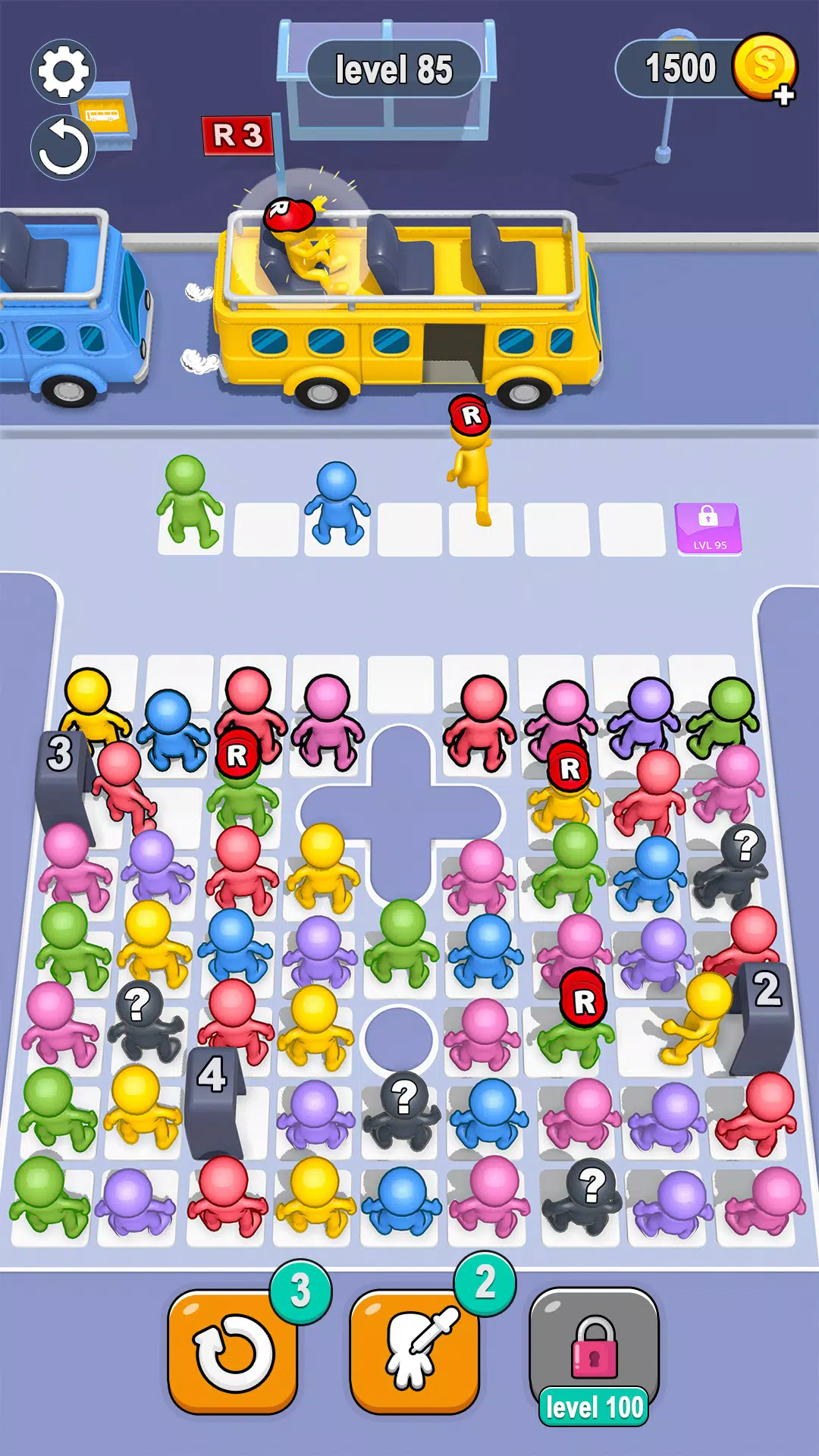 Bus Jam 3D Games Скриншот 1