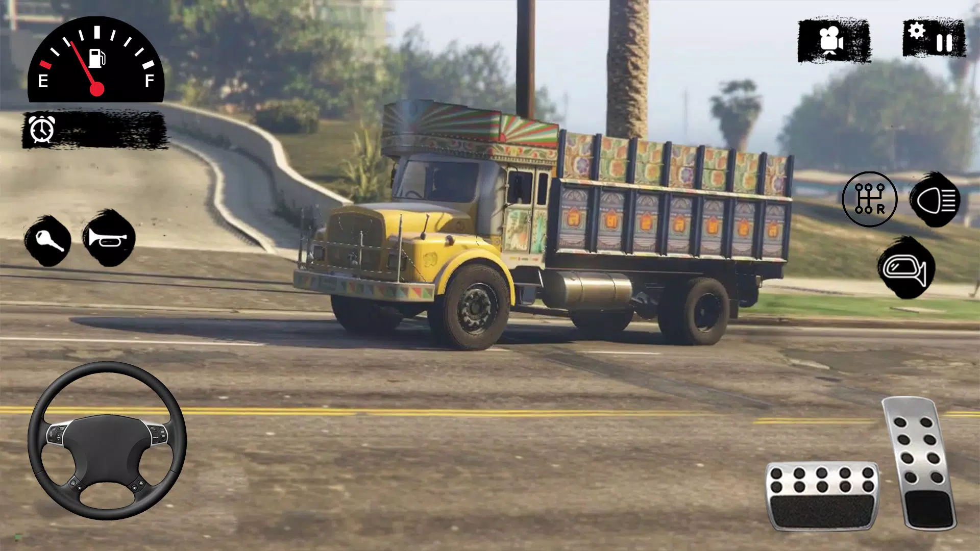 Pakistani Truck Game 3D Drive Captura de tela 1