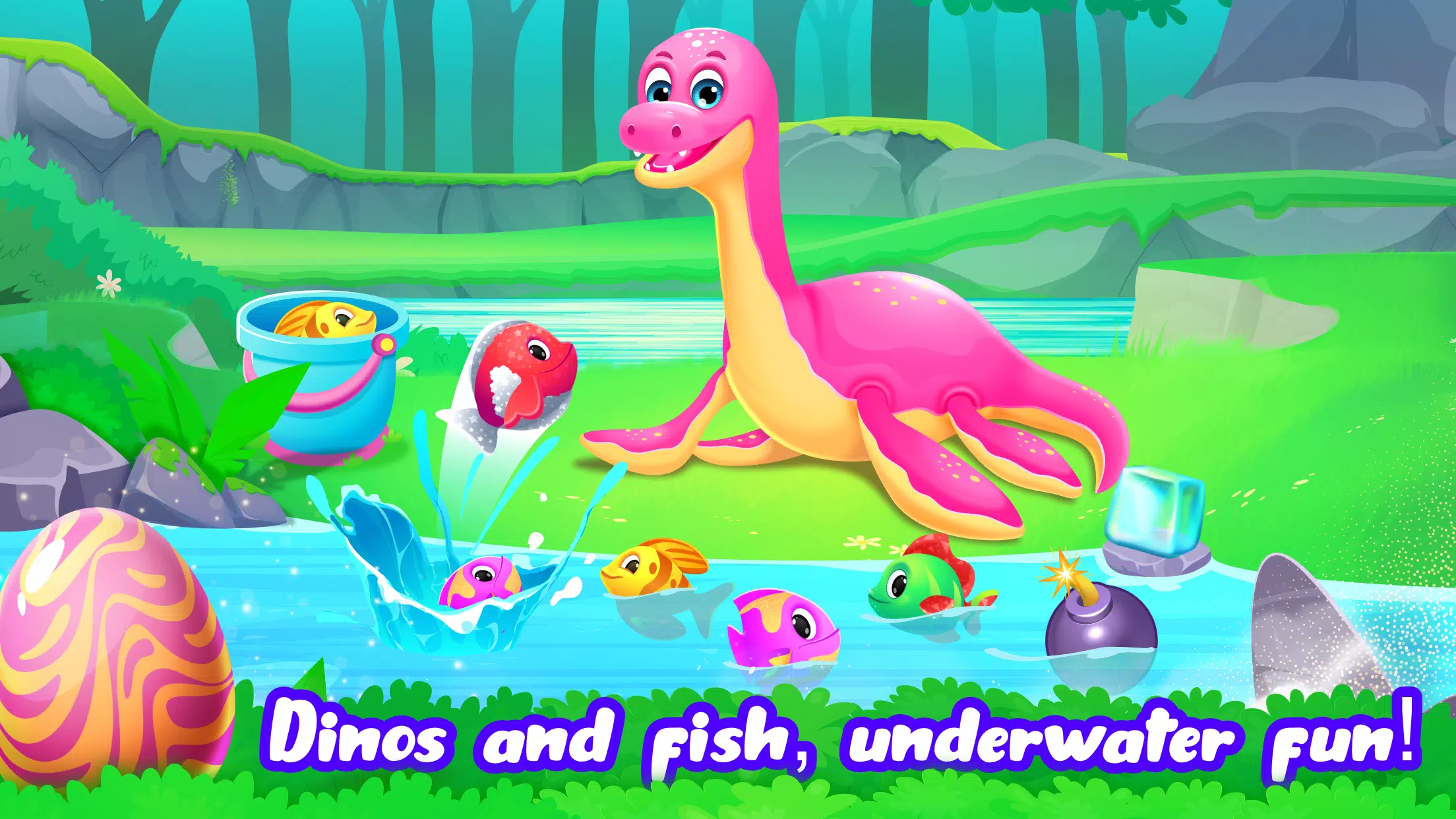 Dino World Jurassic for Kids スクリーンショット 1