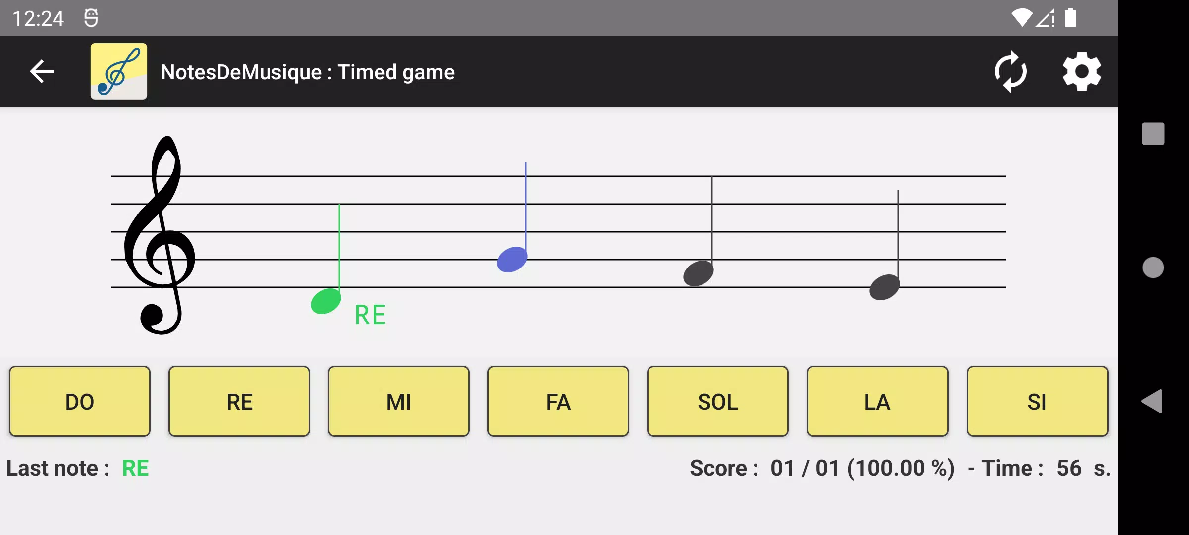 NotesDeMusique Скриншот 0