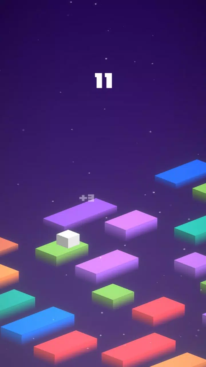 cube jump:game स्क्रीनशॉट 1