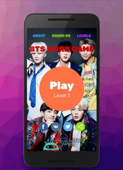 BTS WORD GAME Ảnh chụp màn hình 0