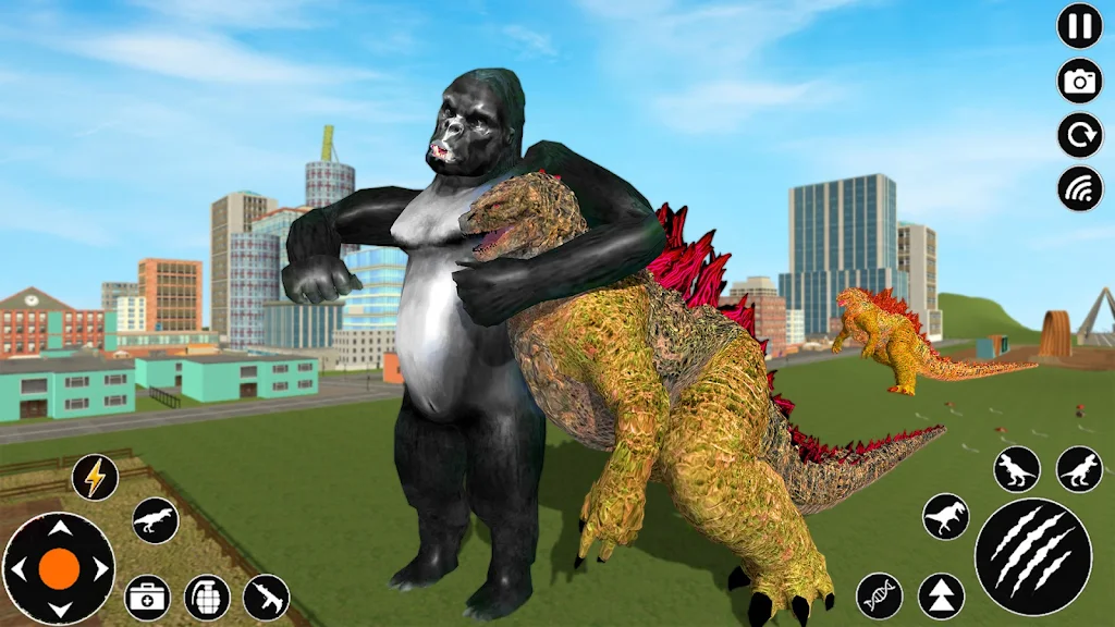 Gorilla vs King Kong 3D Games Tangkapan skrin 1