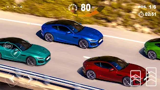 Racery Game - Races Car Games Screenshot 1