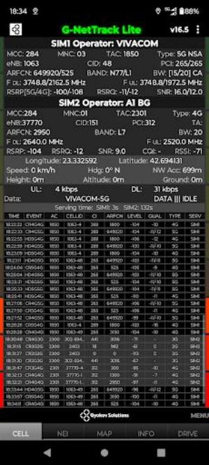 G-NetTrack Lite Captura de tela 0