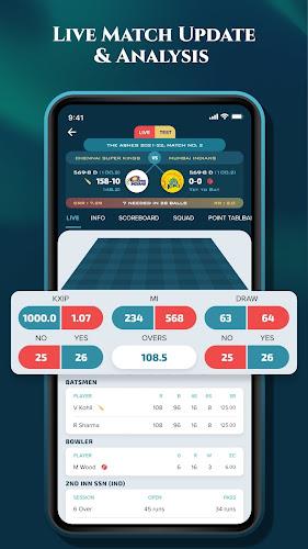 Magic Cricket Live Line - Exch Ekran Görüntüsü 1