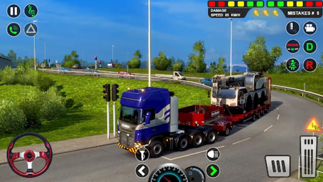 Europe Truck Simulator Driving Zrzut ekranu 2