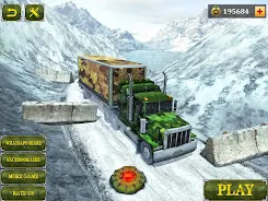 Offroad Army Cargo Driving Mis Скриншот 2