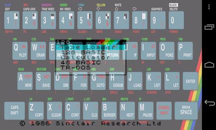 USP - ZX Spectrum Emulator Ảnh chụp màn hình 1