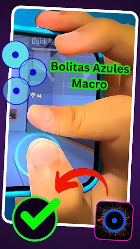 Bolitas Azules Macro ภาพหน้าจอ 1