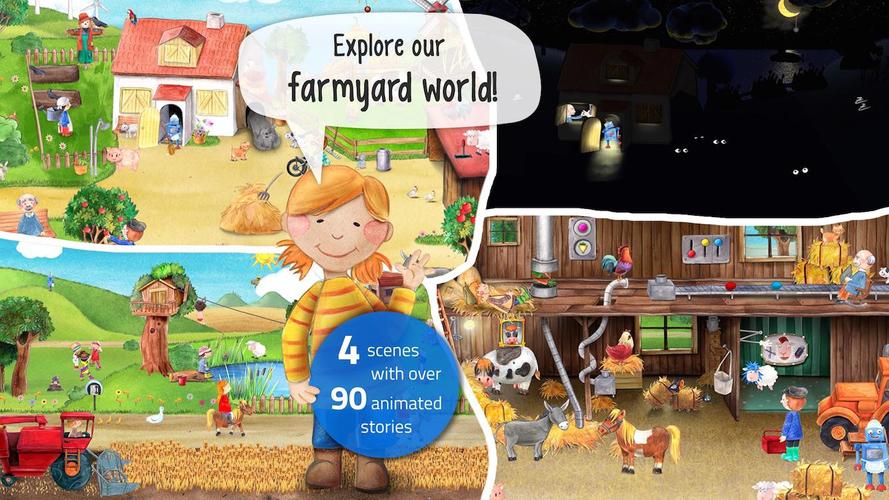 Toddler's App: Farm Animals Screenshot 0