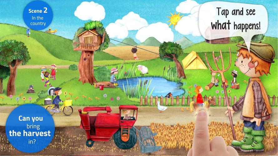 Toddler's App: Farm Animals Screenshot 2