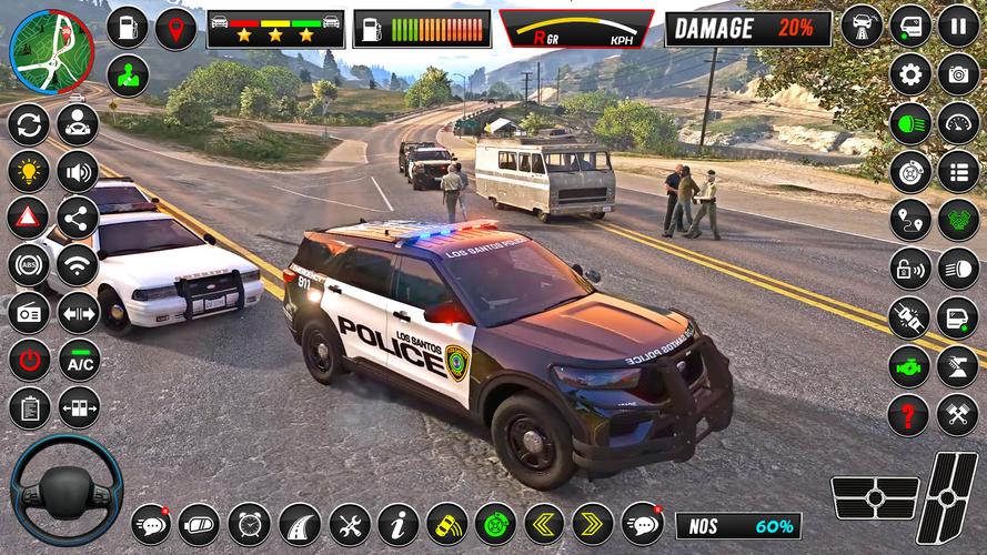 City Police Cop Car Driving 3D ဖန်သားပြင်ဓာတ်ပုံ 0