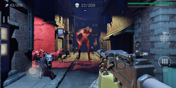 Zombeast: FPS Zombie Shooter Captura de pantalla 1