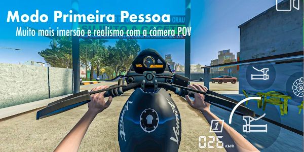 Wheelie City: Bike Wheelie Captura de tela 1