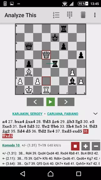 Komodo 10 Chess Engine ภาพหน้าจอ 0