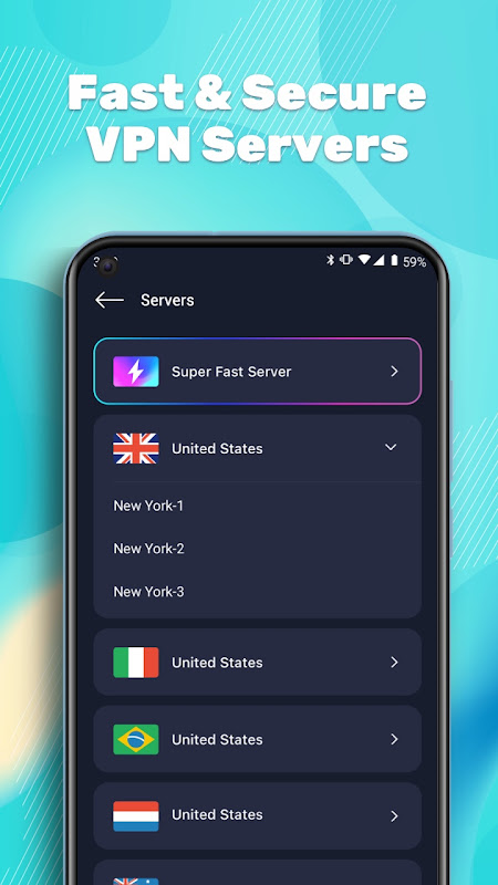 XMaster - Fast & Secure  VPN স্ক্রিনশট 3