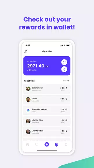 ZikTalk : Play to Earn應用截圖第3張