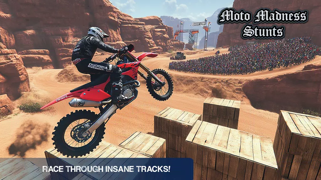 Moto Madness Stunt moto Race Скриншот 3