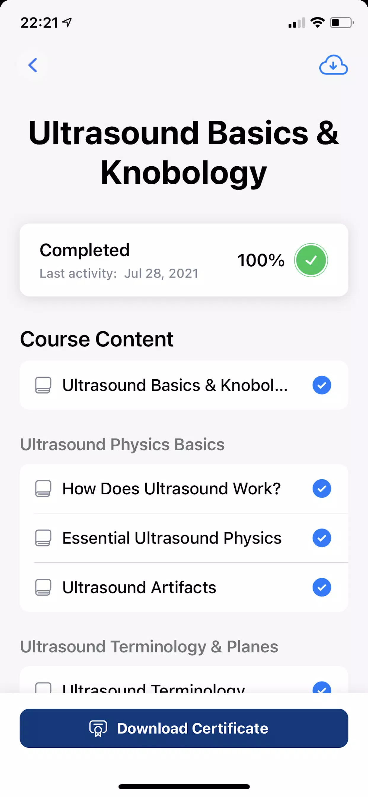 POCUS 101應用截圖第2張