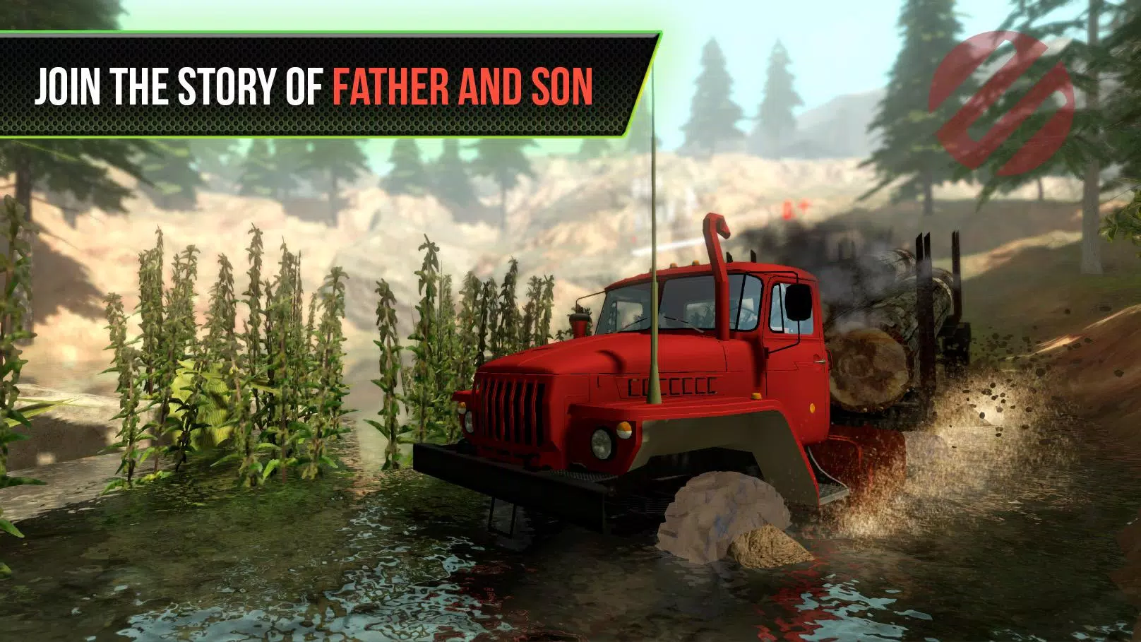 Truck Simulator OffRoad 4 Schermafbeelding 0