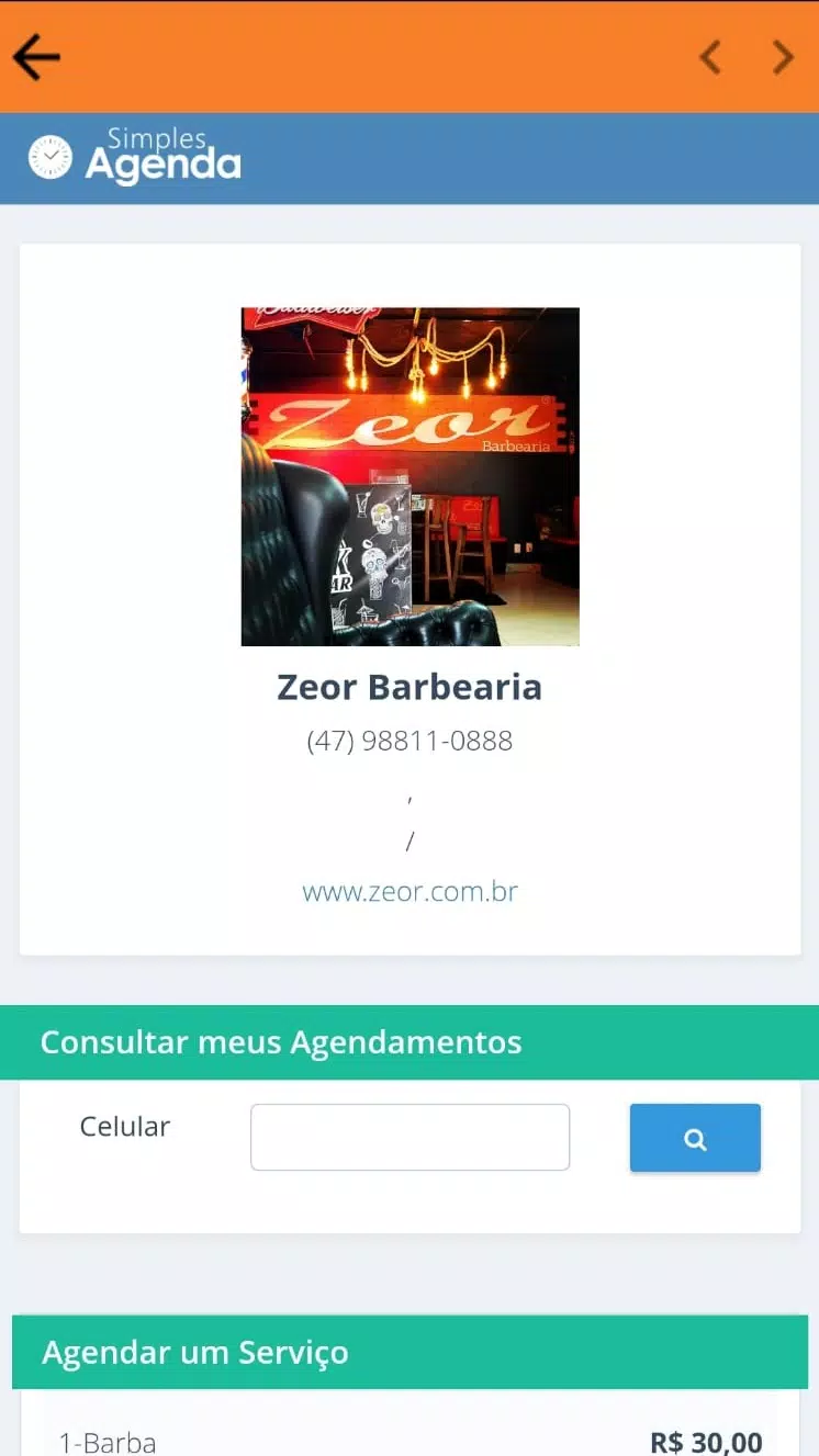 ZEOR Barbearia應用截圖第3張