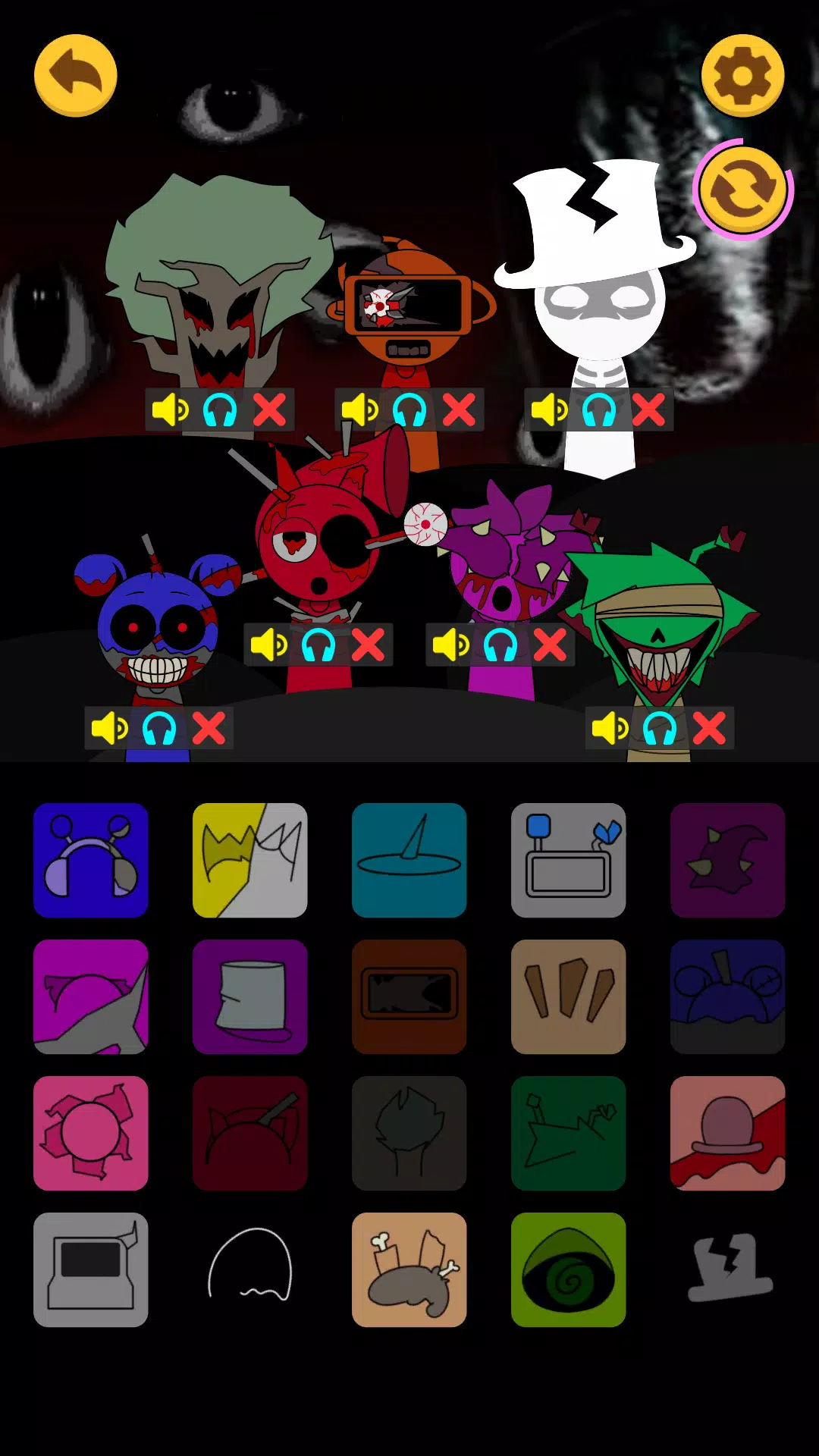 Music Beats: Cute or Scary Captura de pantalla 2