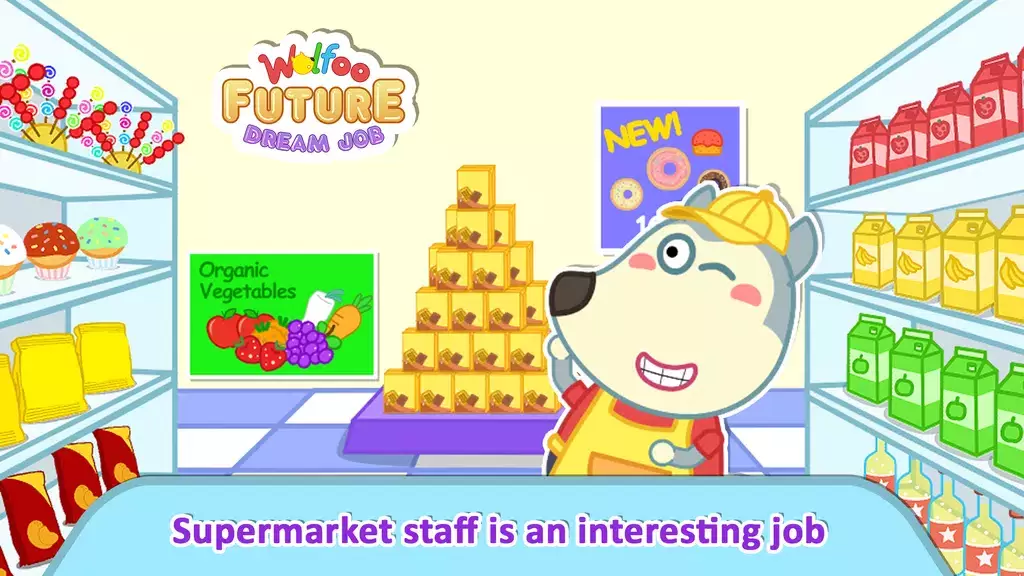 Wolfoo: Kid's Future Dream Job 스크린샷 1