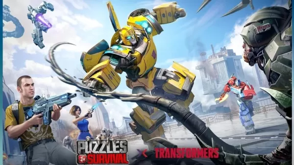 Bumblebee tritt Puzzles & Survival in New Transformers Collaby bei