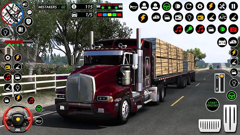 US Cargo Truck Simulator Games ภาพหน้าจอ 1