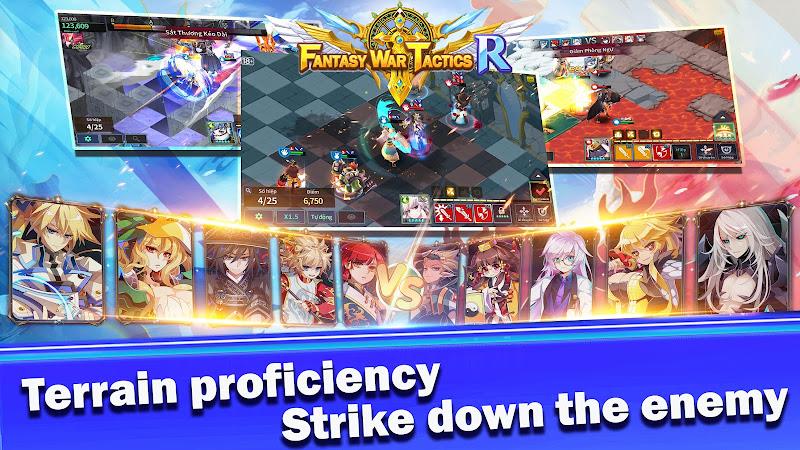 Fantasy War Tactics R ภาพหน้าจอ 1