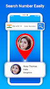 Mobile Call Number Location ဖန်သားပြင်ဓာတ်ပုံ 1