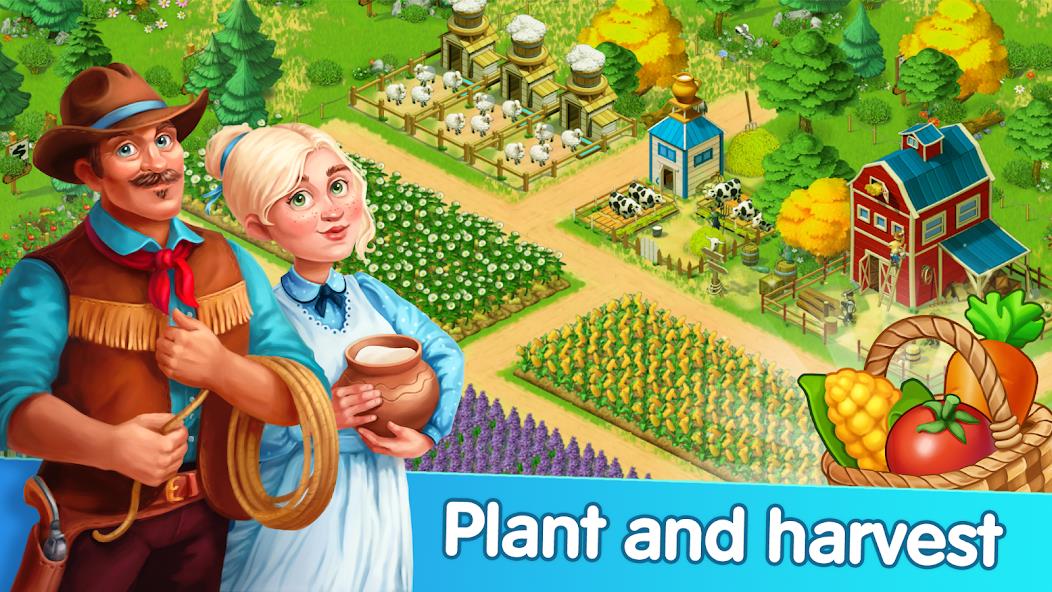 Homesteads: Dream Farm Mod स्क्रीनशॉट 1