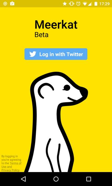 Meerkat Unofficial स्क्रीनशॉट 1