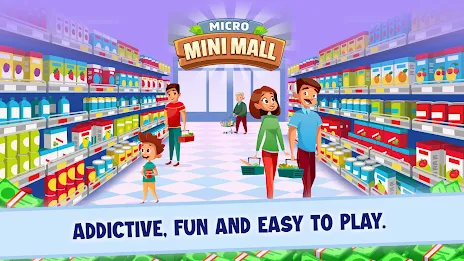 Mini Micro Mall - Tycoon Game Zrzut ekranu 1