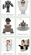 How to draw skibibi toilet Tangkapan skrin 0