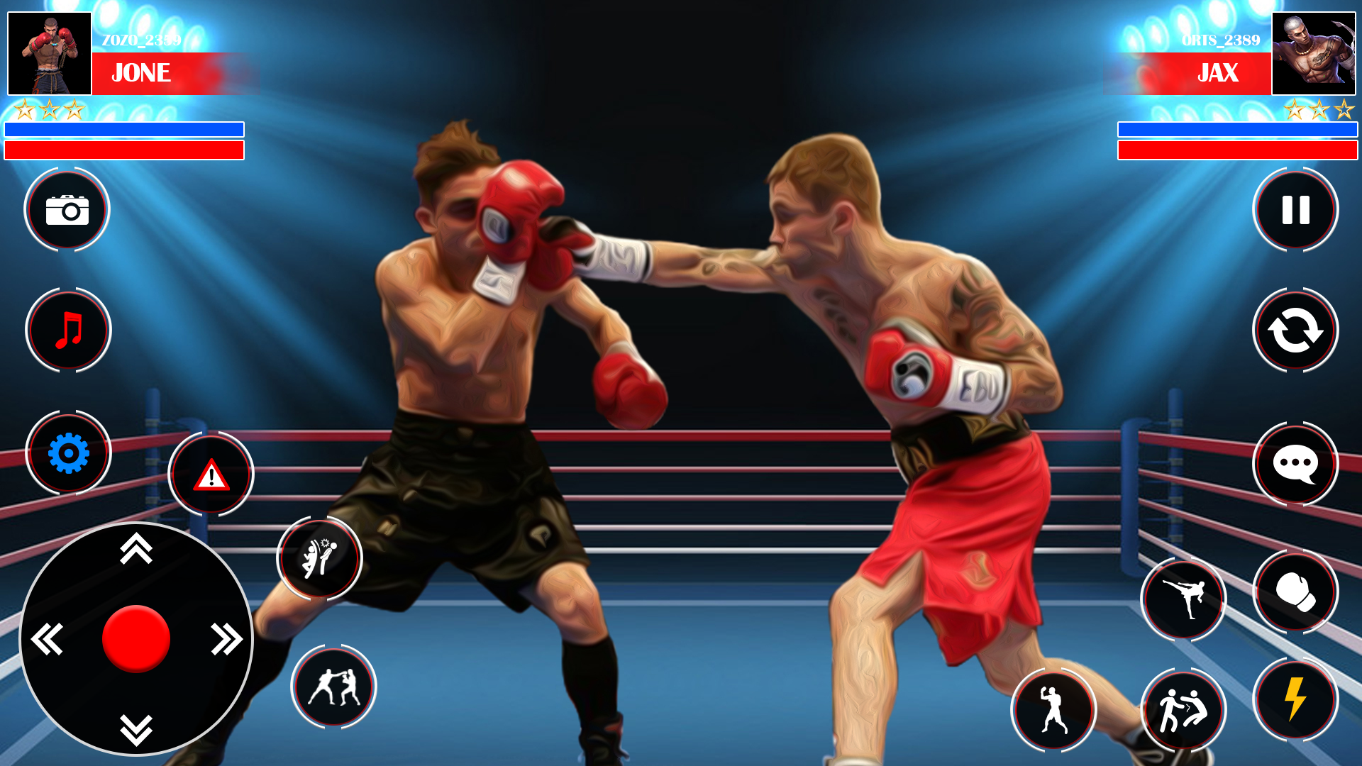 Schermata Real Punch Boxing Games 3d 3