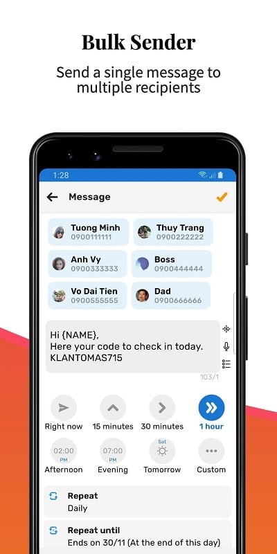 Auto Text: Automatic Message Capture d'écran 3