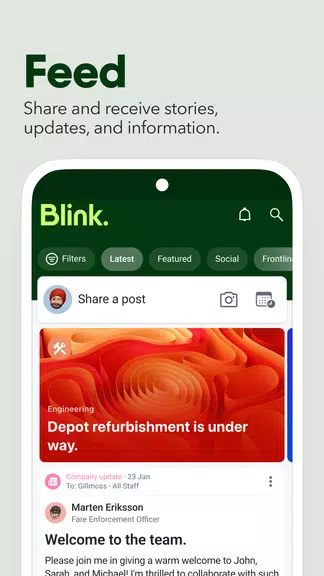 Blink - The Frontline App ဖန်သားပြင်ဓာတ်ပုံ 2