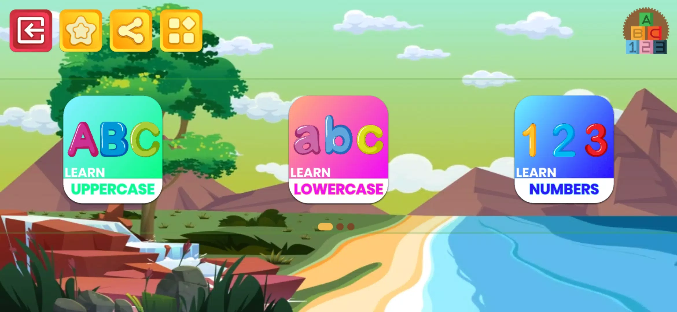 Learn numbers and letters应用截图第0张