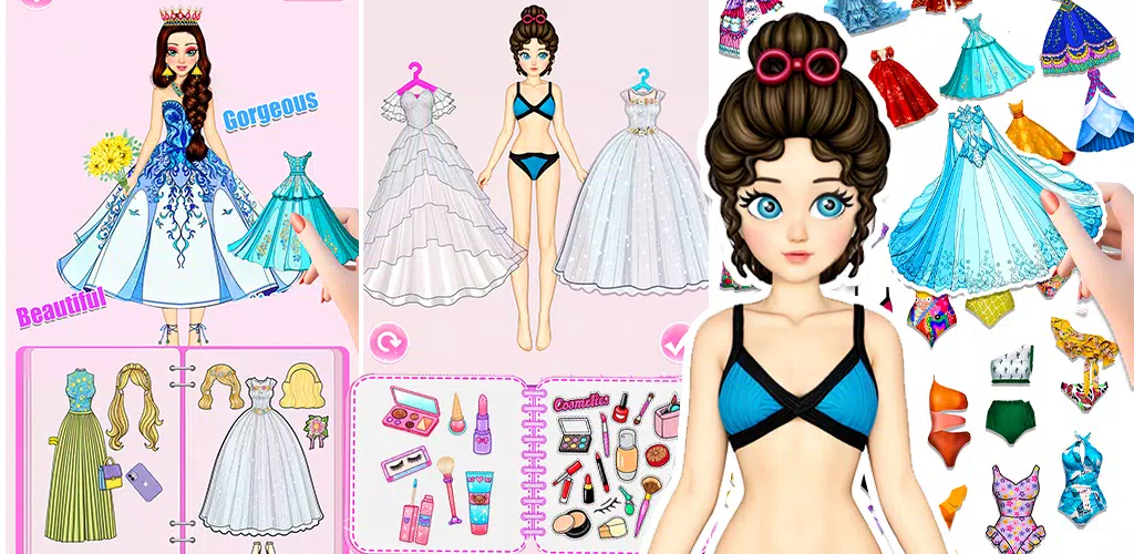 Paper Doll: Dress Up DIY Game Captura de pantalla 0